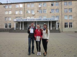 Кафедра іноземних мов прийняла участь у Всеукраїнській олімпіаді з іноземних мов