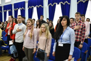 Кафедра іноземних мов прийняла участь у Всеукраїнській олімпіаді з іноземних мов